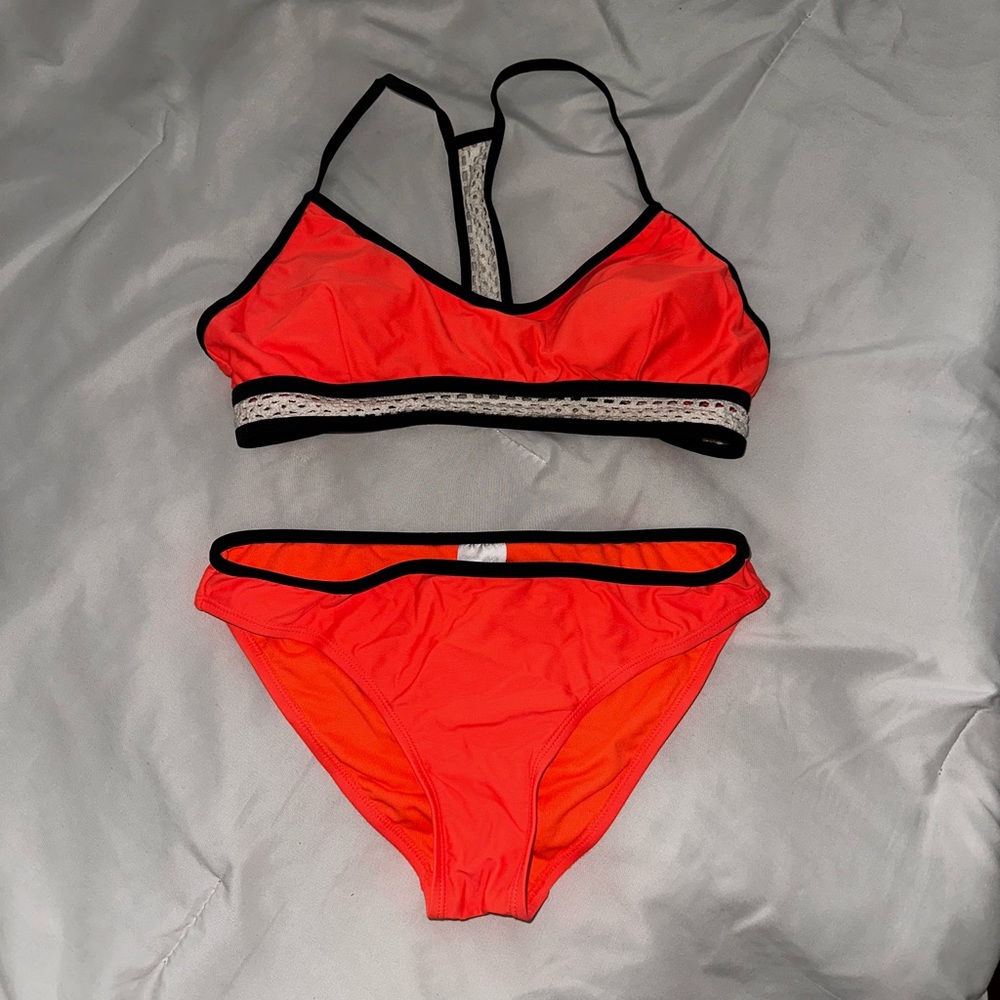 Coral Orange Bikini